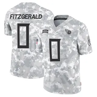Tennessee Titans Men's Bishop Fitzgerald Limited 2024 Salute to Service Jersey - Arctic Camo