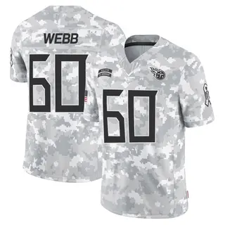 Tennessee Titans Men's Clay Webb Limited 2024 Salute to Service Jersey - Arctic Camo