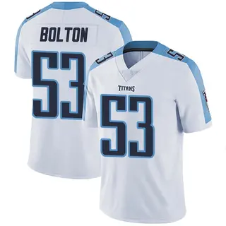 Tennessee Titans Men's Curtis Bolton III Limited Vapor Untouchable Jersey - White