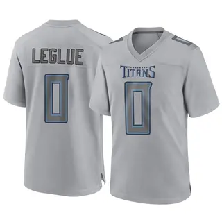 Tennessee Titans Men's John Leglue Game Atmosphere Fashion Jersey - Gray