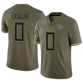 Tennessee Titans Men's John Leglue Limited 2022 Salute To Service Jersey - Olive