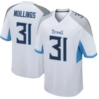 Tennessee Titans Men's Kalel Mullings Game Jersey - White