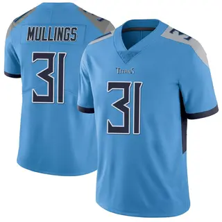 Tennessee Titans Men's Kalel Mullings Limited Vapor Untouchable Jersey - Light Blue