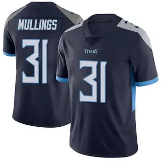 Tennessee Titans Men's Kalel Mullings Limited Vapor Untouchable Jersey - Navy