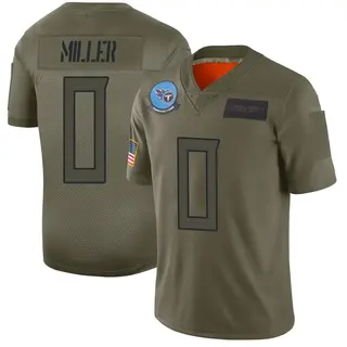 Tennessee Titans Men's Rasheed Miller Limited 2019 Salute to Service Jersey - Camo
