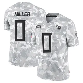 Tennessee Titans Men's Rasheed Miller Limited 2024 Salute to Service Jersey - Arctic Camo