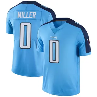 Tennessee Titans Men's Rasheed Miller Limited Color Rush Jersey - Light Blue