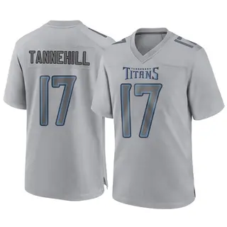 Tennessee Titans Men's Ryan Tannehill Game Atmosphere Fashion Jersey - Gray