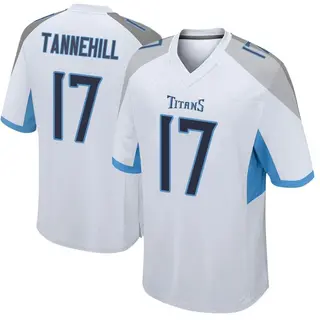 Tennessee Titans Men's Ryan Tannehill Game Jersey - White
