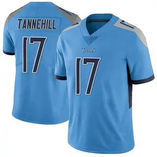 Tennessee Titans Men's Ryan Tannehill Limited Vapor Untouchable Jersey - Light Blue