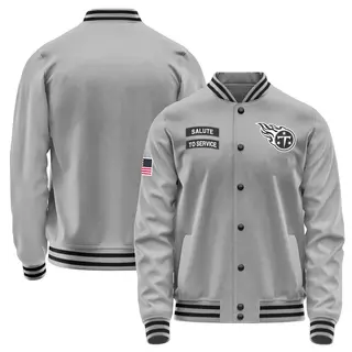 Tennessee Titans Men's Salute to Service Performance Jacket - Gray