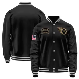 Tennessee Titans Men's Salute to Service Sideline Performance Jacket - Black
