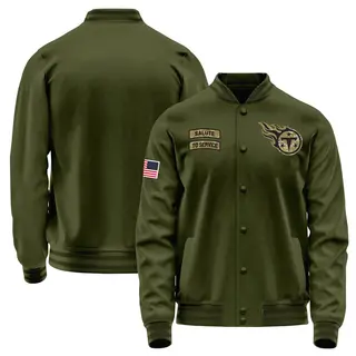 Tennessee Titans Men's Salute to Service Sideline Performance Jacket - Olive