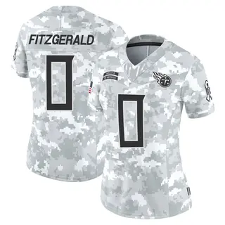 Tennessee Titans Women's Bishop Fitzgerald Limited 2024 Salute to Service Jersey - Arctic Camo