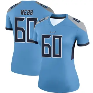 Tennessee Titans Women's Clay Webb Legend Jersey - Light Blue