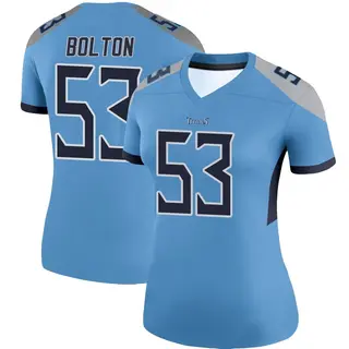 Tennessee Titans Women's Curtis Bolton III Legend Jersey - Light Blue