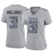 Tennessee Titans Women's Kalel Mullings Game Atmosphere Fashion Jersey - Gray