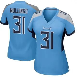 Tennessee Titans Women's Kalel Mullings Game Jersey - Light Blue