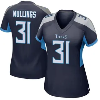 Tennessee Titans Women's Kalel Mullings Game Jersey - Navy