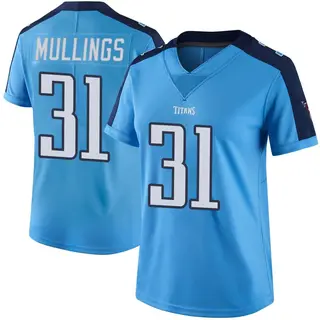 Tennessee Titans Women's Kalel Mullings Limited Color Rush Jersey - Light Blue