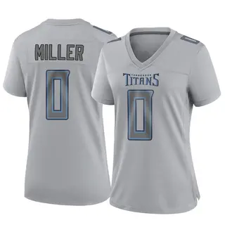 Tennessee Titans Women's Rasheed Miller Game Atmosphere Fashion Jersey - Gray