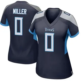 Tennessee Titans Women's Rasheed Miller Game Jersey - Navy
