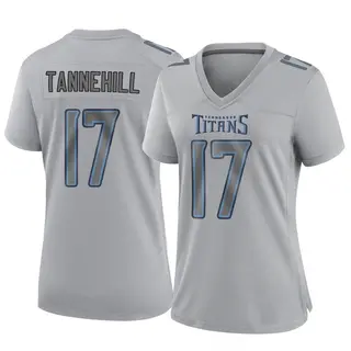 Tennessee Titans Women's Ryan Tannehill Game Atmosphere Fashion Jersey - Gray