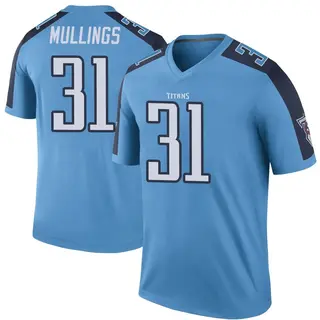 Tennessee Titans Youth Kalel Mullings Legend Color Rush Jersey - Light Blue