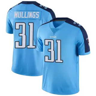 Tennessee Titans Youth Kalel Mullings Limited Color Rush Jersey - Light Blue