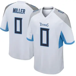 Tennessee Titans Youth Rasheed Miller Game Jersey - White