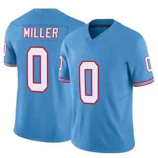 Tennessee Titans Youth Rasheed Miller Limited Vapor F.U.S.E. Jersey - Light Blue