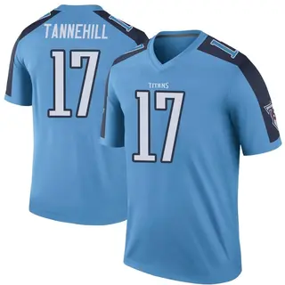 Tennessee Titans Youth Ryan Tannehill Legend Color Rush Jersey - Light Blue