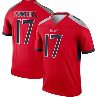 Tennessee Titans Youth Ryan Tannehill Legend Inverted Jersey - Red