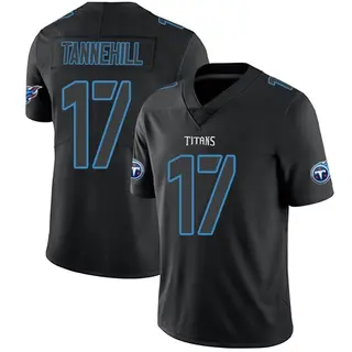 Tennessee Titans Youth Ryan Tannehill Limited Jersey - Black Impact