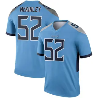 Tennessee Titans Youth Takkarist McKinley Legend Jersey - Light Blue